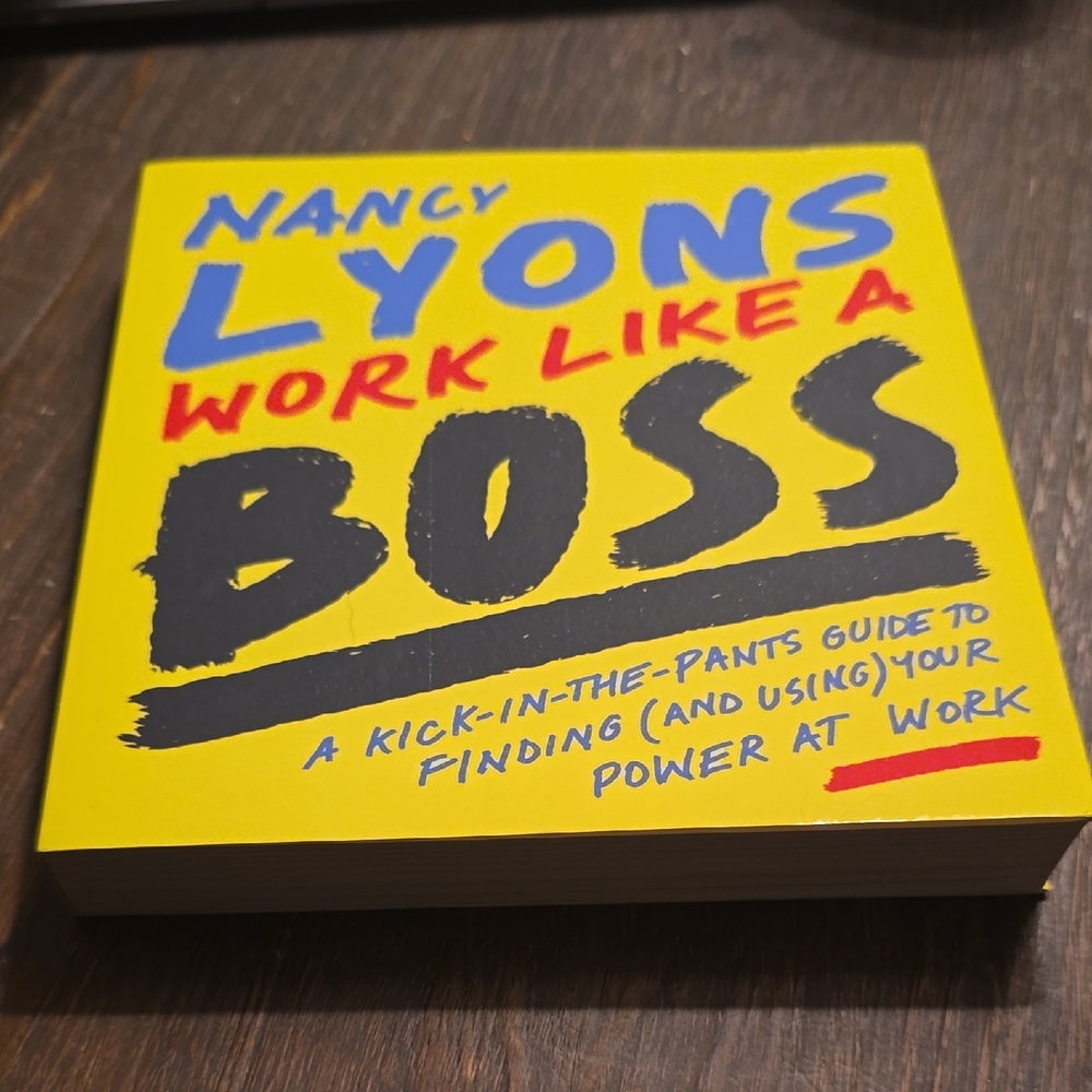 Yellow and Blue Motivational Book